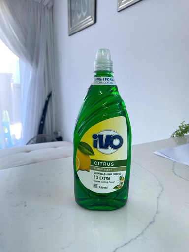 [IVODL-LMN750ML] IVO Dishwashing Liquid Lemon 750ml